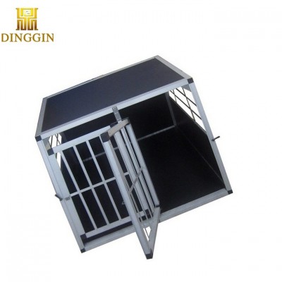 Assemble  aluminum pet kennel for travel